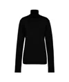 Maison Margiela Roll Neck Merino-wool Jumper In Black