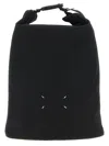 Maison Margiela Versatile Roll-top Backpack Adjustable Strap In Black