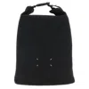 Maison Margiela Versatile Roll-top Backpack Adjustable Strap In Black