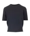 Maison Margiela Virgin Wool T-shirt In Black