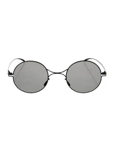 Pre-owned Maison Margiela Round Tinted Sunglasses In Black