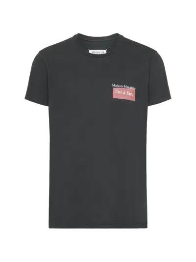 Maison Margiela Round-neck T-shirt In Gray