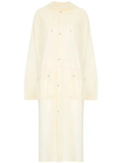 MAISON MARGIELA MAISON MARGIELA RUBBERIZED COTTON CABAN COAT CLOTHING