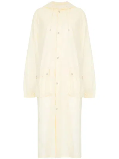 MAISON MARGIELA MAISON MARGIELA RUBBERIZED COTTON CABAN COAT CLOTHING
