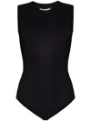 Maison Margiela Basic Roundneck Body Clothing In Black