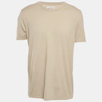 Pre-owned Maison Margiela Sage Green Jersey Regular Fit T-shirt Xl
