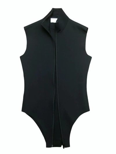 Pre-owned Maison Margiela Sample Neoprene Vest In Black