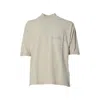 Maison Margiela Sand Cotton T-shirt With Graffiti Logo In White