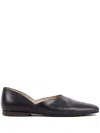 Maison Margiela Grecian Slippers In Soft Calf Leather In Black