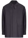 MAISON MARGIELA SATIN COTTON POINTED-COLLAR SHIRT