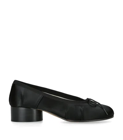 Maison Margiela Women Black Bow Ballet Flats, 7.5 Luxury Ballet Flats For Women Darveys