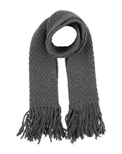 Maison Margiela Scarf Grey Size - Virgin Wool In Gray