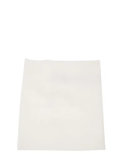 Maison Margiela Scarf In Off White