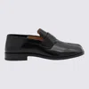 Maison Margiela Leather Tabi Loafers In Black