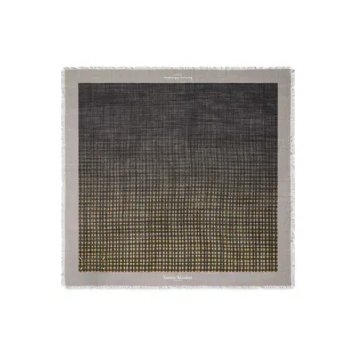 MAISON MARGIELA SCARVES GRAY, BLACK