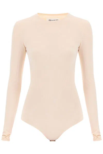 MAISON MARGIELA SECOND SKIN LONG SLEEVE LYCRA BODYSUIT