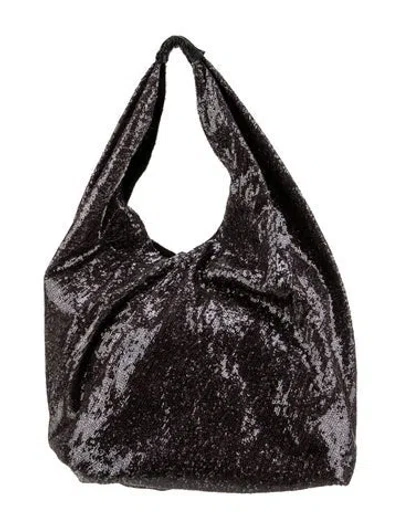 Pre-owned Maison Margiela Sequins Hobo In Brown