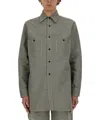Maison Margiela Denim Shirt In Gray