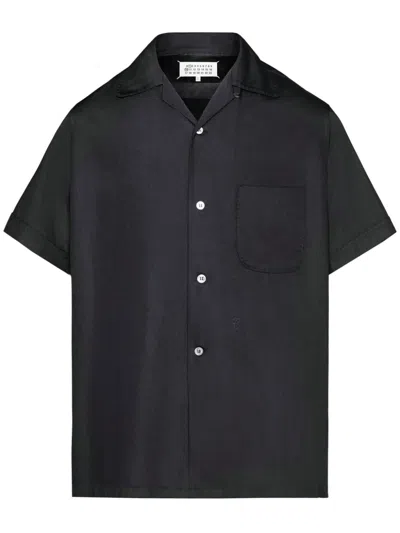 Maison Margiela Shirt C Men Black In Viscose