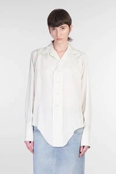 MAISON MARGIELA SHIRT IN GREY VISCOSE