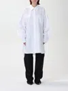 MAISON MARGIELA SHIRT MAISON MARGIELA WOMAN COLOR WHITE,F80511001