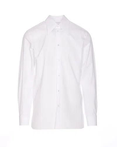 Maison Margiela Long Sleeves Shirt In White