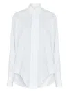 Maison Margiela White Regular Solid Shirt In White