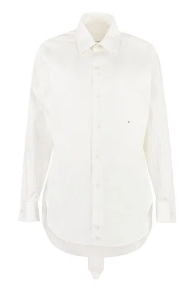 MAISON MARGIELA MAISON MARGIELA LONG SLEEVE COTTON SHIRT