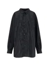 Maison Margiela Casual Shirt With Back Yoke Detail In Black