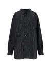 Maison Margiela Casual Shirt With Back Yoke Detail In Black