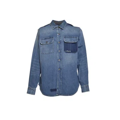 Maison Margiela Shirts In Blue