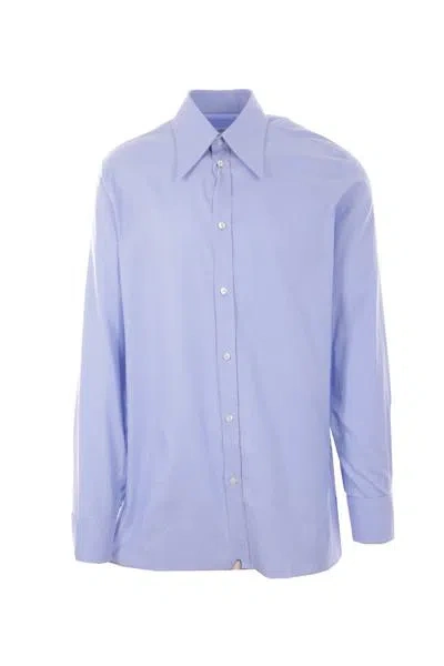 Maison Margiela Shirts In Blue