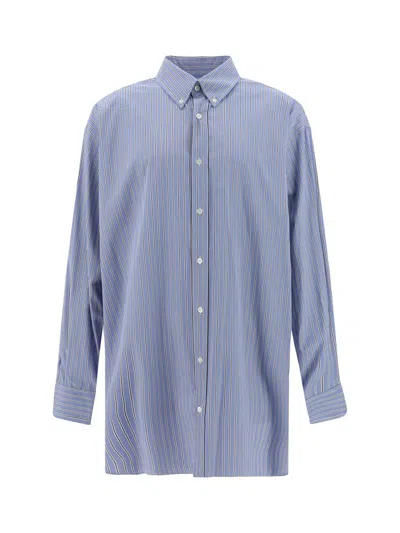 Maison Margiela Shirts In Blue