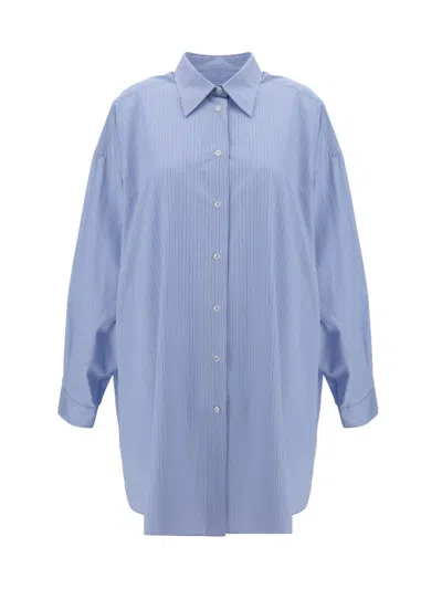 Maison Margiela Shirts In Blue