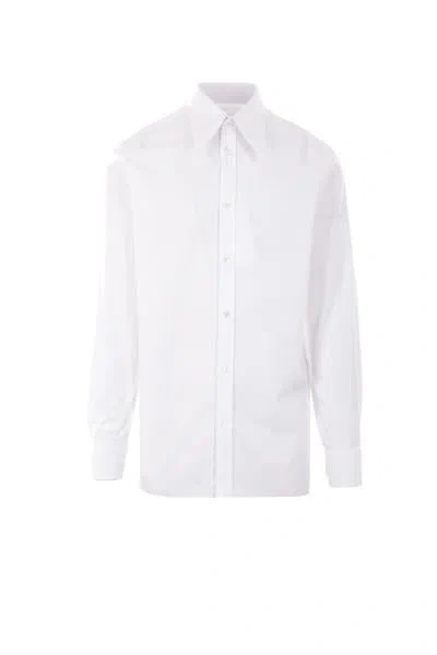 Maison Margiela Cotton Shirt In White
