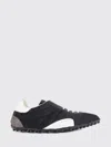 Maison Margiela Sprinters Low Top Cotton Blend Sneakers In Black