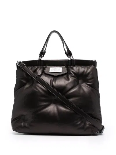 Maison Margiela Shopping Bag In Black