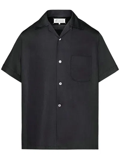 Maison Margiela Short Sleeve C Shirt Clothing In Black