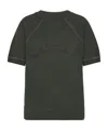 Maison Margiela Short Sleeve Sweatshirt In Black