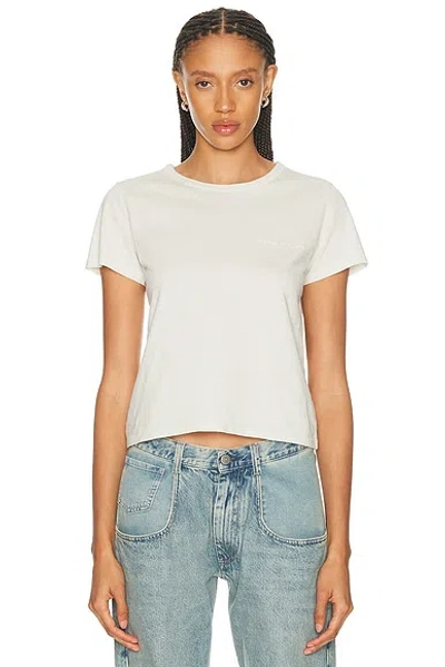 Maison Margiela Short Sleeve T-shirt In Neutral