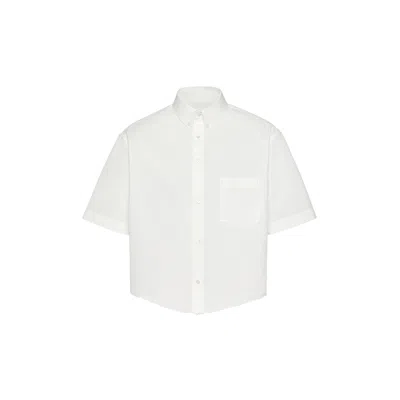 Maison Margiela Short-sleeved Shirt Man White