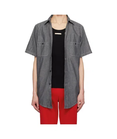 Maison Margiela Short-sleeved Shirt In Multicolor