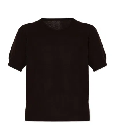 Maison Margiela Short-sleeved T-shirt In Black