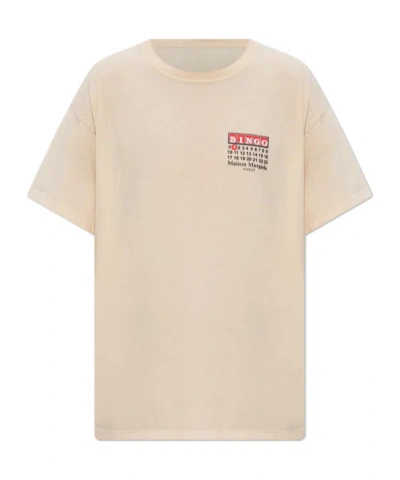Maison Margiela Short-sleeved T-shirt In Neutral