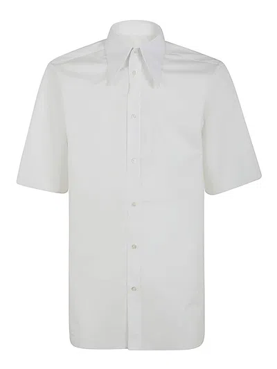 Maison Margiela Short Sleeves Shirt In White
