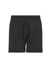 Maison Margiela Cashmere Knit Shorts Man Dark Grey