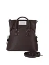 Maison Margiela Structured Shoulder Bag Detachable Strap In Brown