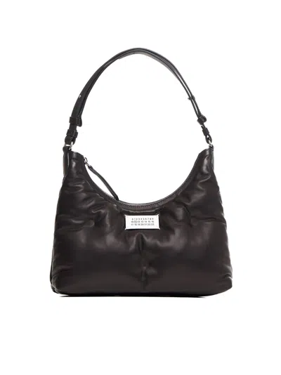 Maison Margiela Glam Slam Small Shoulder Bag In Black