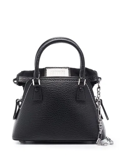 Maison Margiela Shoulder Bag In Black