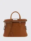Maison Margiela Medium 5ac Loved To Death Leather Top Handle Bag In Brown